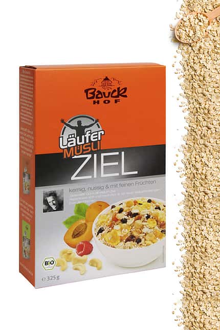 Läufer-Müsli "Ziel" von Bauckhof Läufer-Müsli "Ziel" von Bauckhof