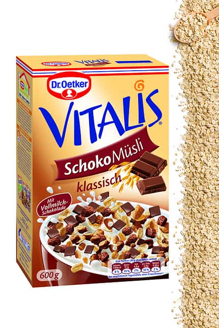 Vitalis Schoko-Müsli von Dr. Oetker Vitalis Schoko-Müsli von Dr. Oetker
