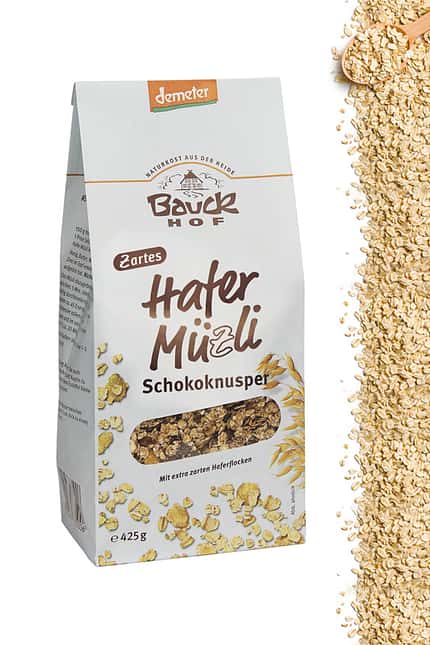 Hafer-Müzli "Schokoknusper" von Bauckhof Hafer-Müzli "Schokoknusper" von Bauckhof