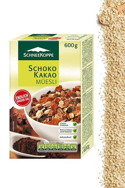 Schoko-Kakao-Müsli von Schneekoppe Schoko-Kakao-Müsli von Schneekoppe