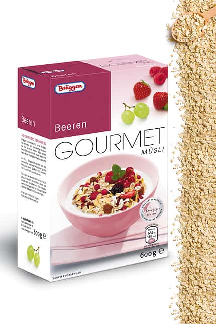 Gourmet Müsli "Beeren" von Brüggen Gourmet Müsli "Beeren" von Brüggen