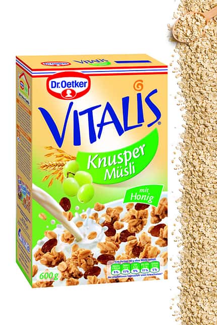 Vitalis Knusper-Müsli von Dr. Oetker Vitalis Knusper-Müsli von Dr. Oetker