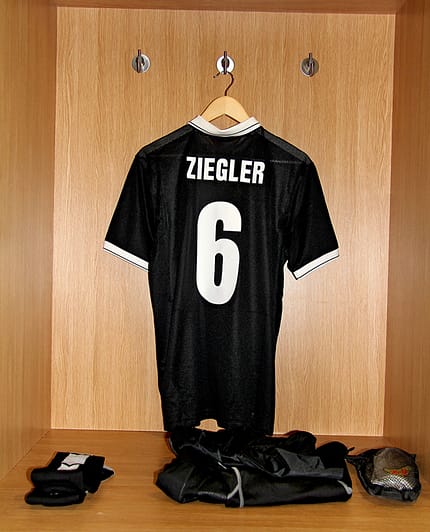 Ein Kindheitstraum: der eigene Name auf einem Fußballtrikot Ein Kindheitstraum: der eigene Name auf einem Fußballtrikot
