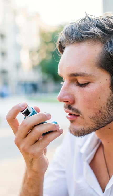 Aus einer Pollenallergie kann sich ein allergisches Asthma entwickeln Aus einer Pollenallergie kann sich ein allergisches Asthma entwickeln