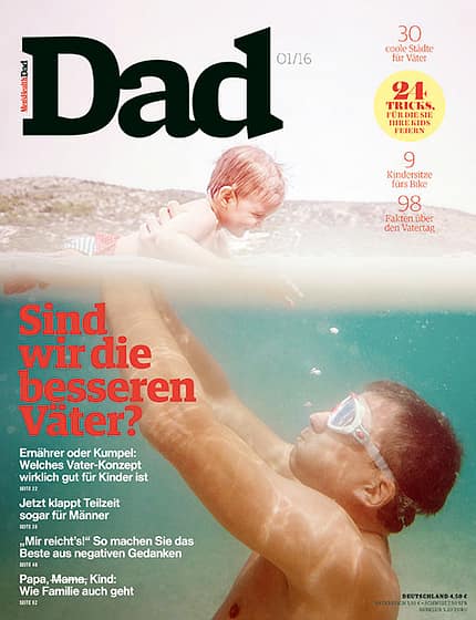 Die zweite Ausgabe von "Men's Health DAD" erscheint am 13. April 2016. Die zweite Ausgabe von "Men's Health DAD" erscheint am 13. April 2016.