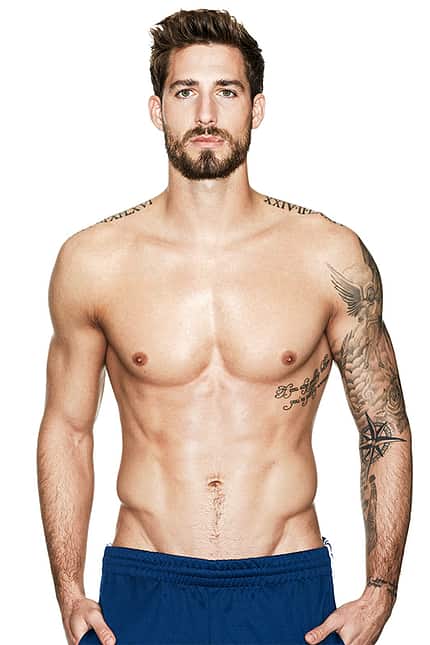 Fußball-Nationaltorwart Kevin Trapp macht auch auf dem Men's-Health-Cover eine gute Figur Fußball-Nationaltorwart Kevin Trapp macht auch auf dem Men's-Health-Cover eine gute Figur