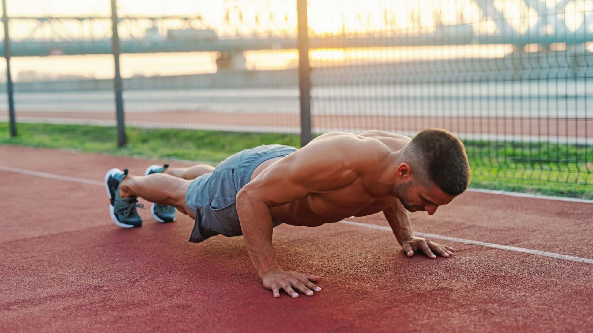 Liegestütze Push-ups Workout-Video Liegestütze Push-ups Workout-Video